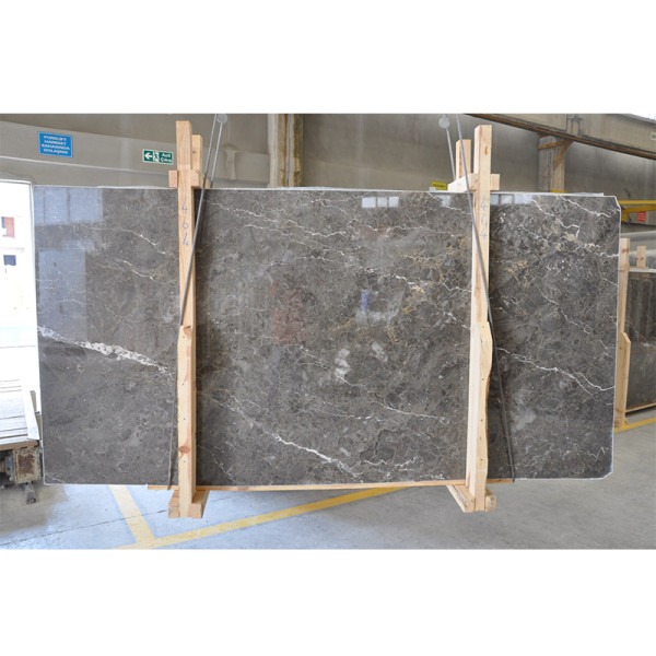 Arctic Gray Polished 3/4 Marble Slabs 1